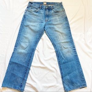 Men’s J. Crew Vintage Bootcut Denim Jeans Size 32